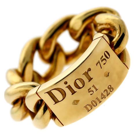 dior goud|dior designer rings.